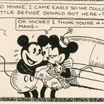 Mickey y Minnie Mouse en una de las tiras de las "Tijuana Bibles"