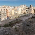 Imagen del Cerro del Molinete desde la Morería Baja