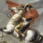 Napoleón cruzando los Alpes