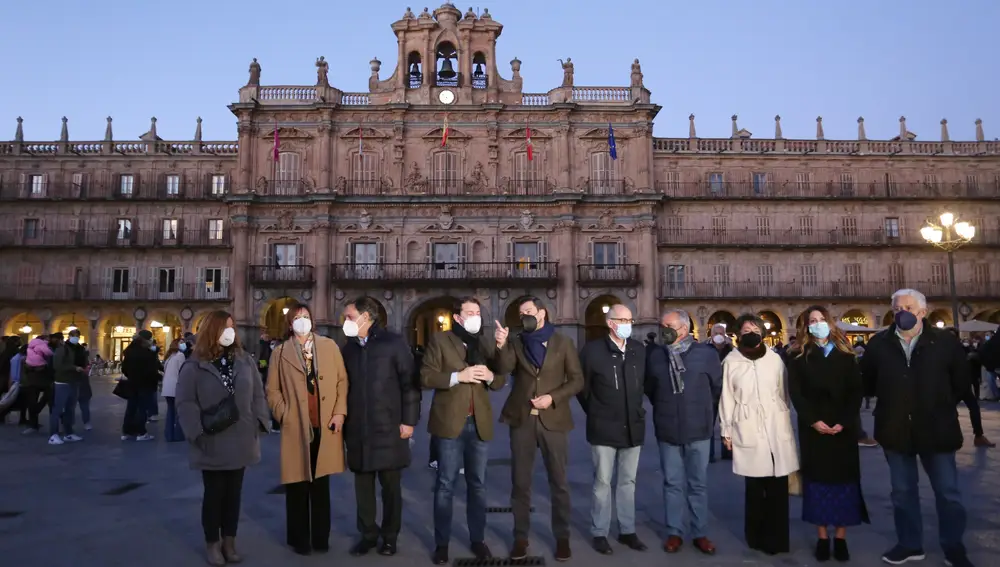 El candidato del PP visita Salamanca