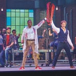 Escena del musical de Broadway "Kinky Boots"