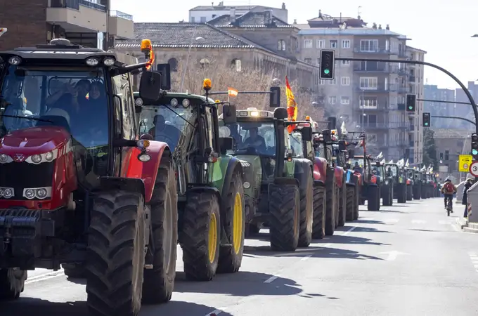 Tractoradas con traca final el 21 de febrero en Madrid contra el 