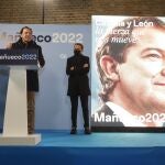 El candidato del PP a la Presidencia de la Junta de Castilla y León, Alfonso Fernández Mañueco