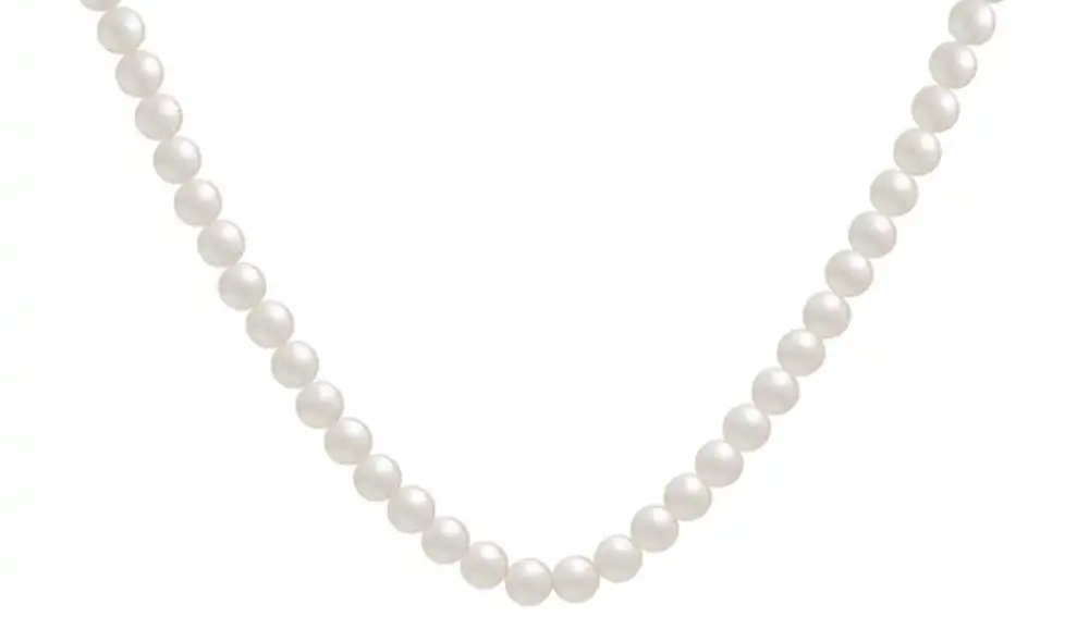 Collar largo de perlas, de Agatha París