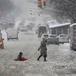 Tormenta de nieve en Nueva York