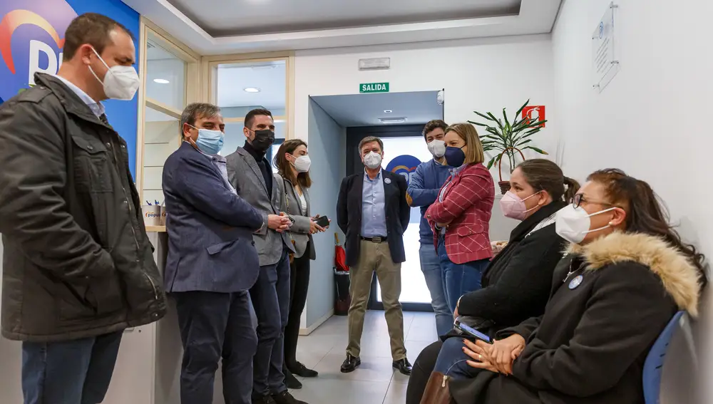 La candidatura del PP de Segovia, que encabeza Francisco Vázquez, presenta su programa electoral