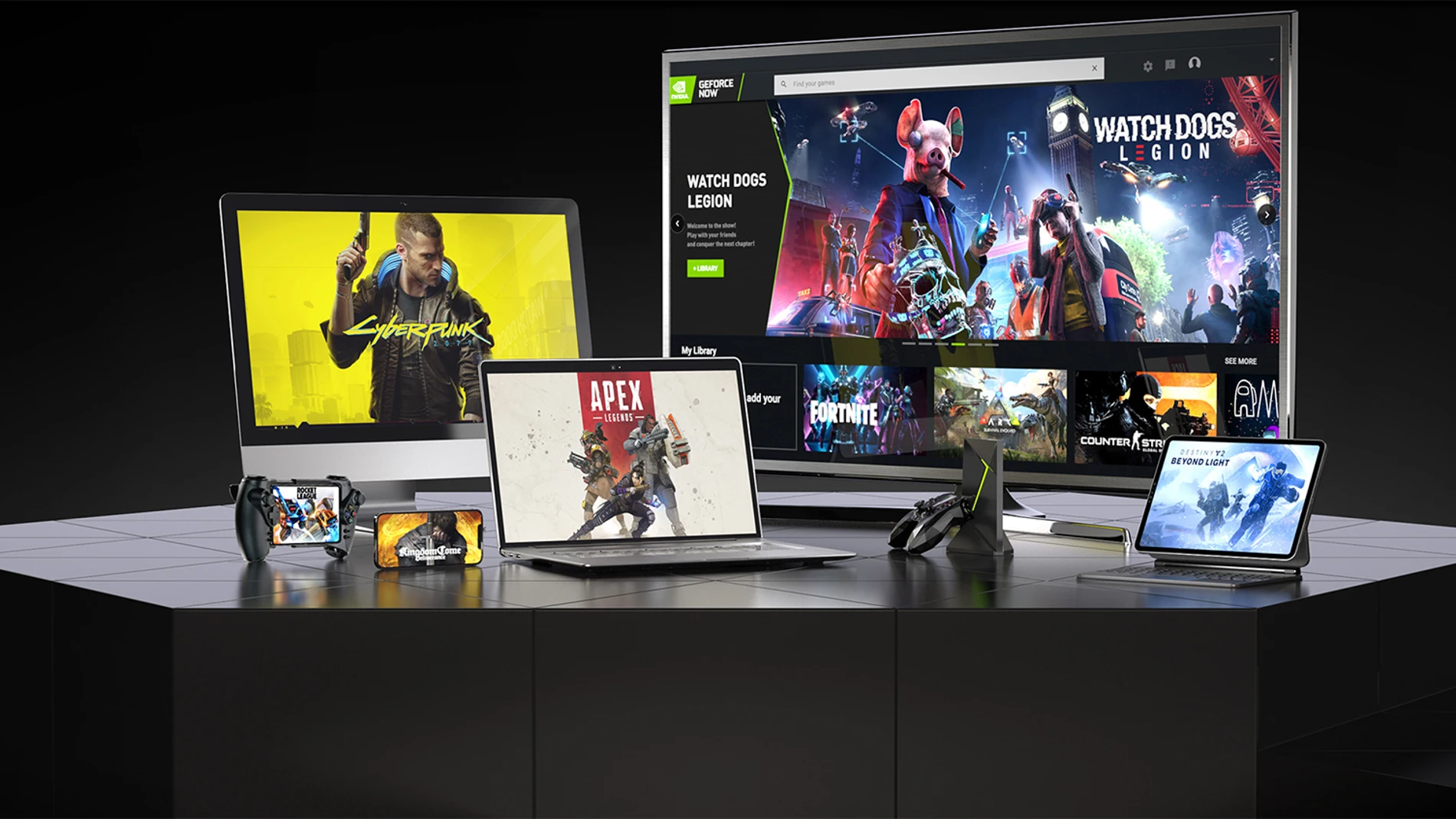 GeForce NOW permite jugar a videojuegos en la nube desde una amplia variedad de dispositivos.