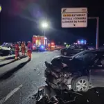Las cuatro personas que resultaron heridas de diversa consideración en el accidente múltiple ocurrido anoche en Rotjà i Corberà