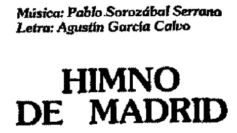 Himno de Madrid