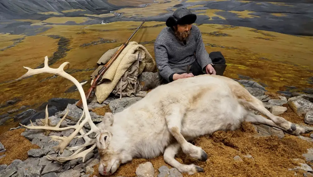 Figura del Museo Polar de Tromsø.