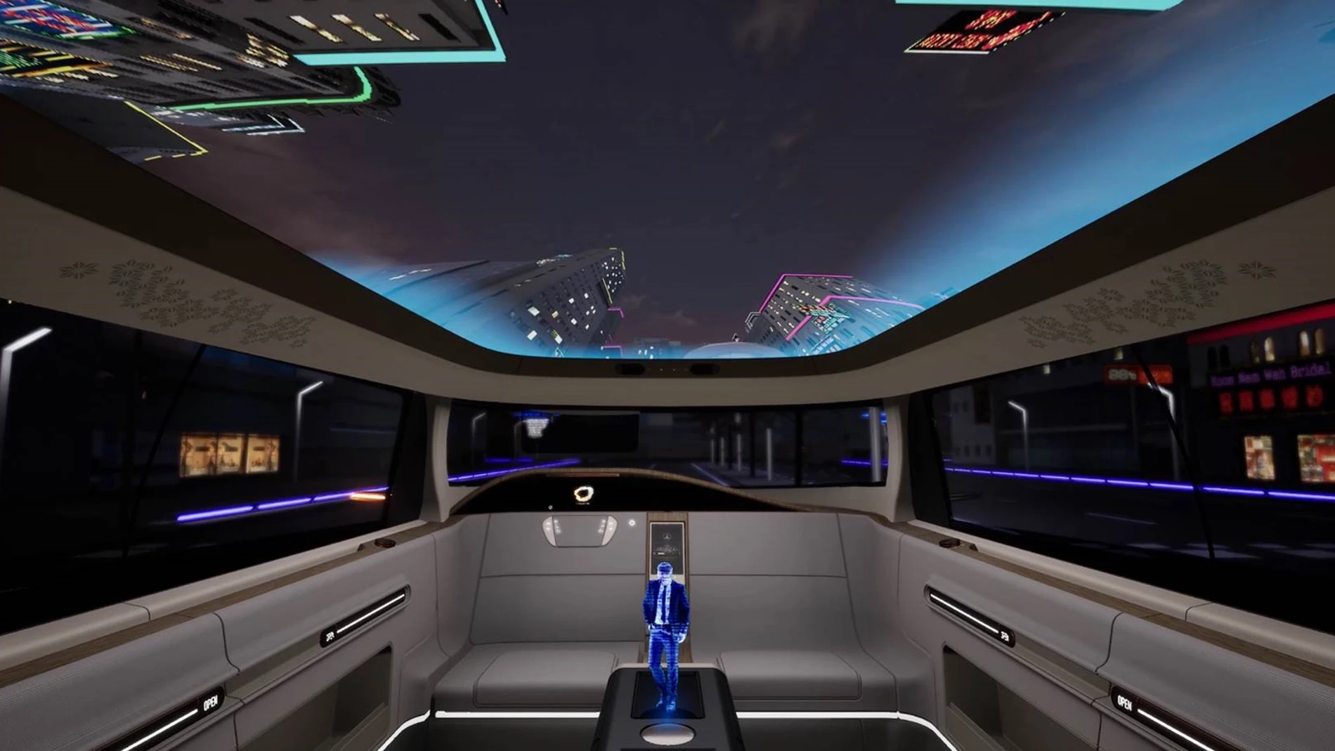 Virtual Ride Hailing Concept Car de Grupo Antolin