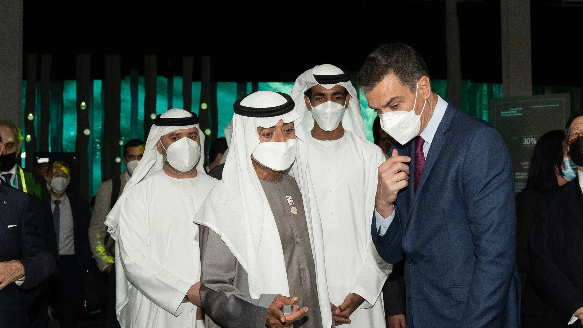 El presidente del Gobierno, Pedro Sánchez durante su viaje a la Expo de DubáiIBERDROLA02/02/2022