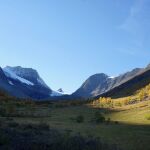 Valle del glaciar de Steindaal.