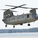 Primer helicóptero Chinook modernizado a la versión F del Ejército de Tierra