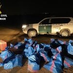 Alijo de hachís en Chiclana (Cádiz)