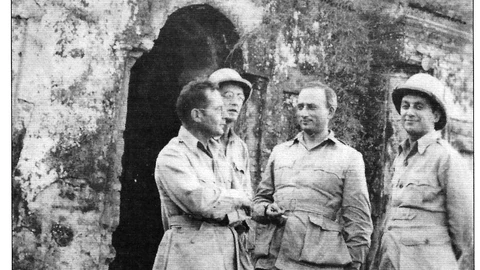 Los doctores Iancu y Flato en la India, 1943-45