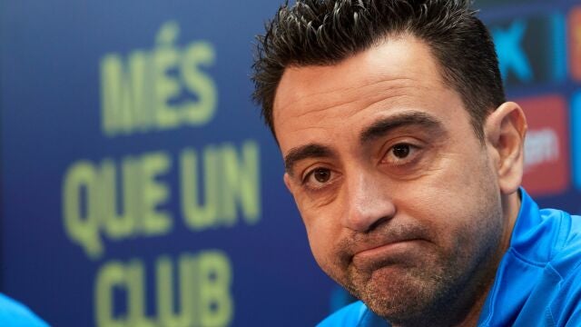 Xavi Hernández, entrenador del Barcelona.