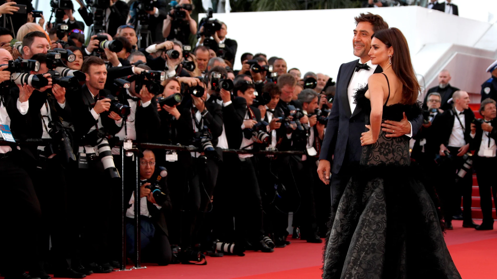 Penélope Cruz y Javier Bardem en el Festival de Cine de Cannes