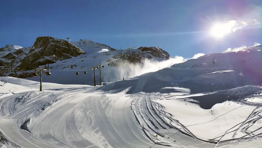 Hintertux, 365 días con unas condiciones fantásticas para la práctica del esquí