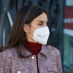 La Reina Letizia en un encuentro con científicas y emprendedoras.