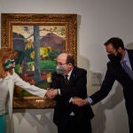 El "Mata Mua", de Paul Gauguin y joya de la corona de la colección de la baronesa, presidió el acuerdo