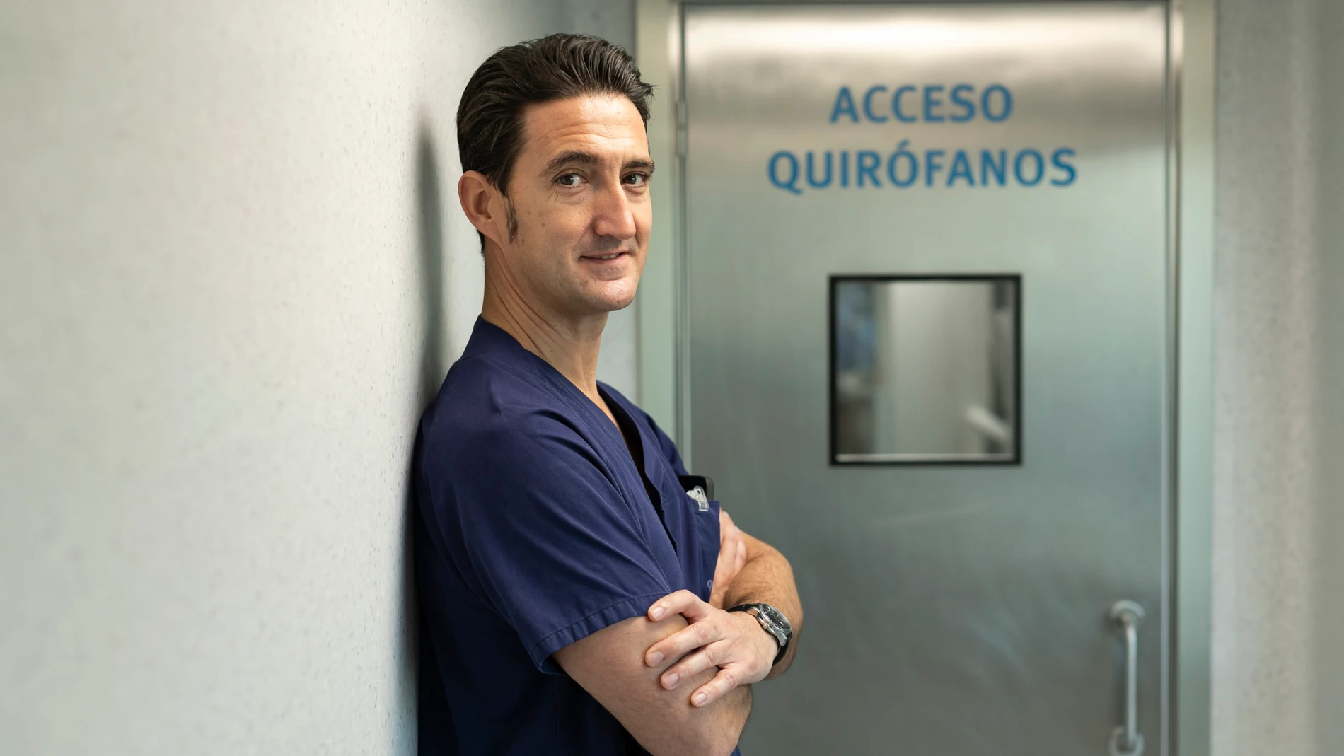 Doctor Juan Benezet, cardiólogo del Hospital de La Luz de Madrid.