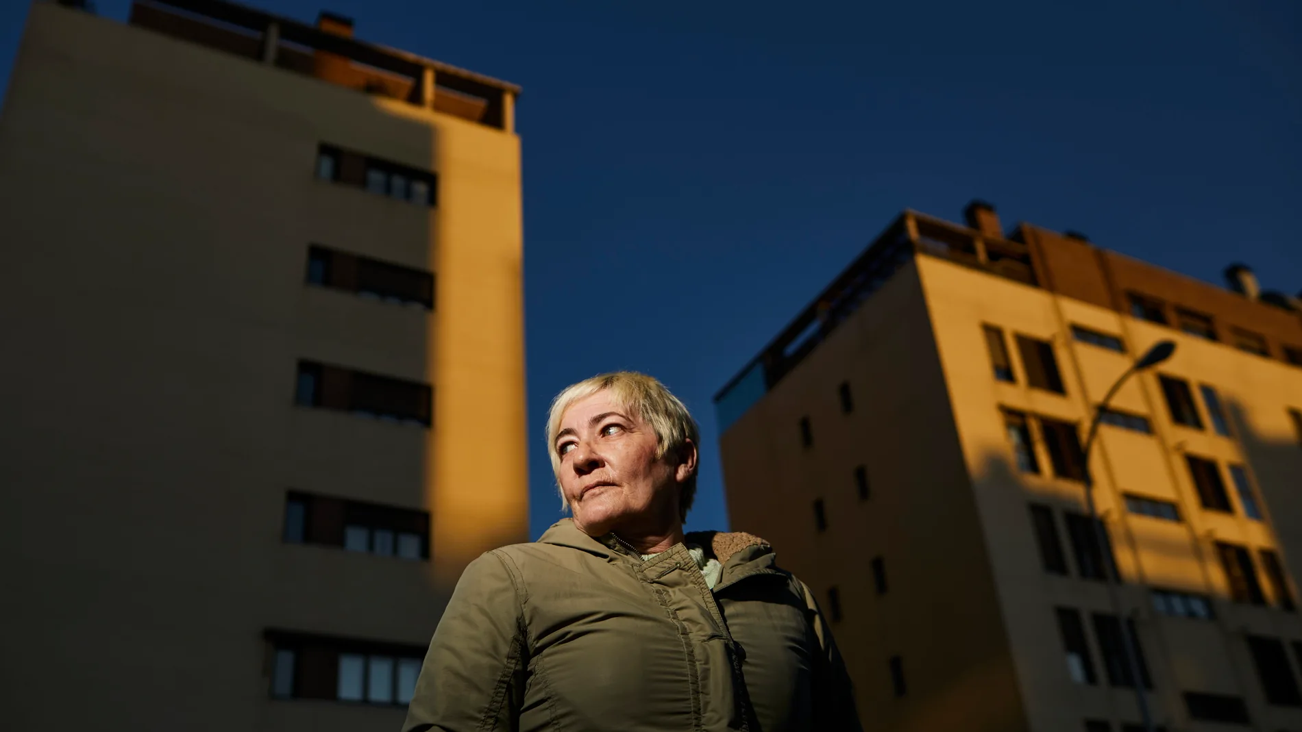 María Luisa Lozano tiene okupada su casa desde hace dos años