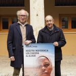 El consiliario de Manos Unidas de Valladolid, José María Gil.Gil y el presidente de la junta rectora de Manos Unidas Valladolid, José María Borge, presentan la campaña