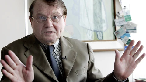 El científico francés Luc Montagnier, ganador del Premio Nobel en 2008 por sus descubrimientos sobre el VIH