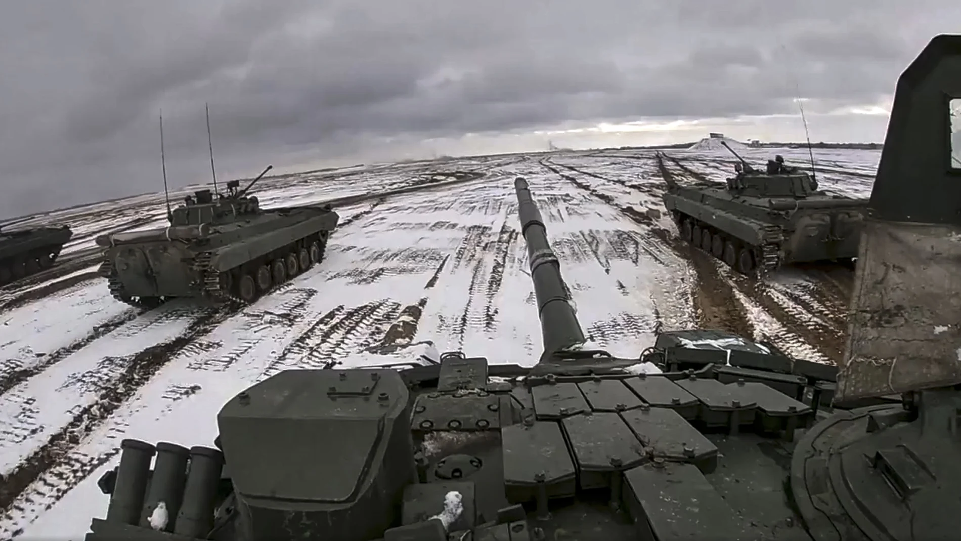 Maniobras militares conjuntas de Rusia y Bielorrusia en Brestsky