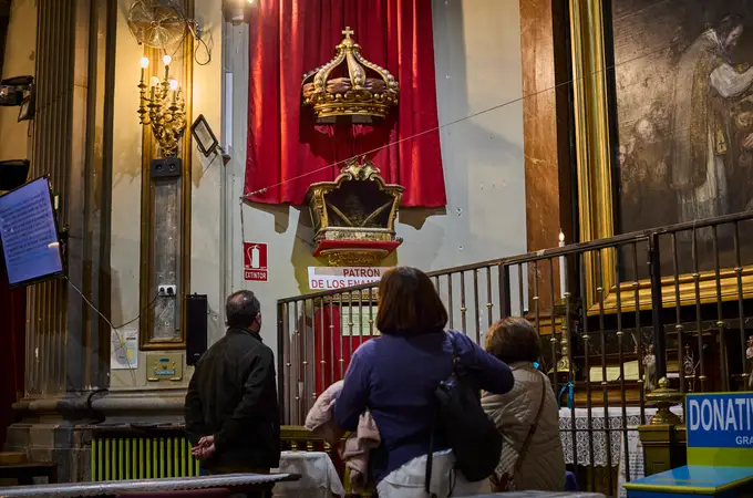 Así llegaron los restos de San Valentín a la Iglesia de San Antón de Madrid