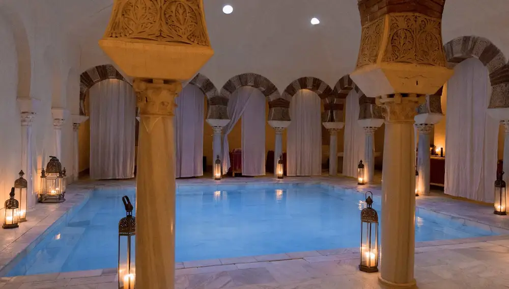 Uno de los baños árabes de Córdoba