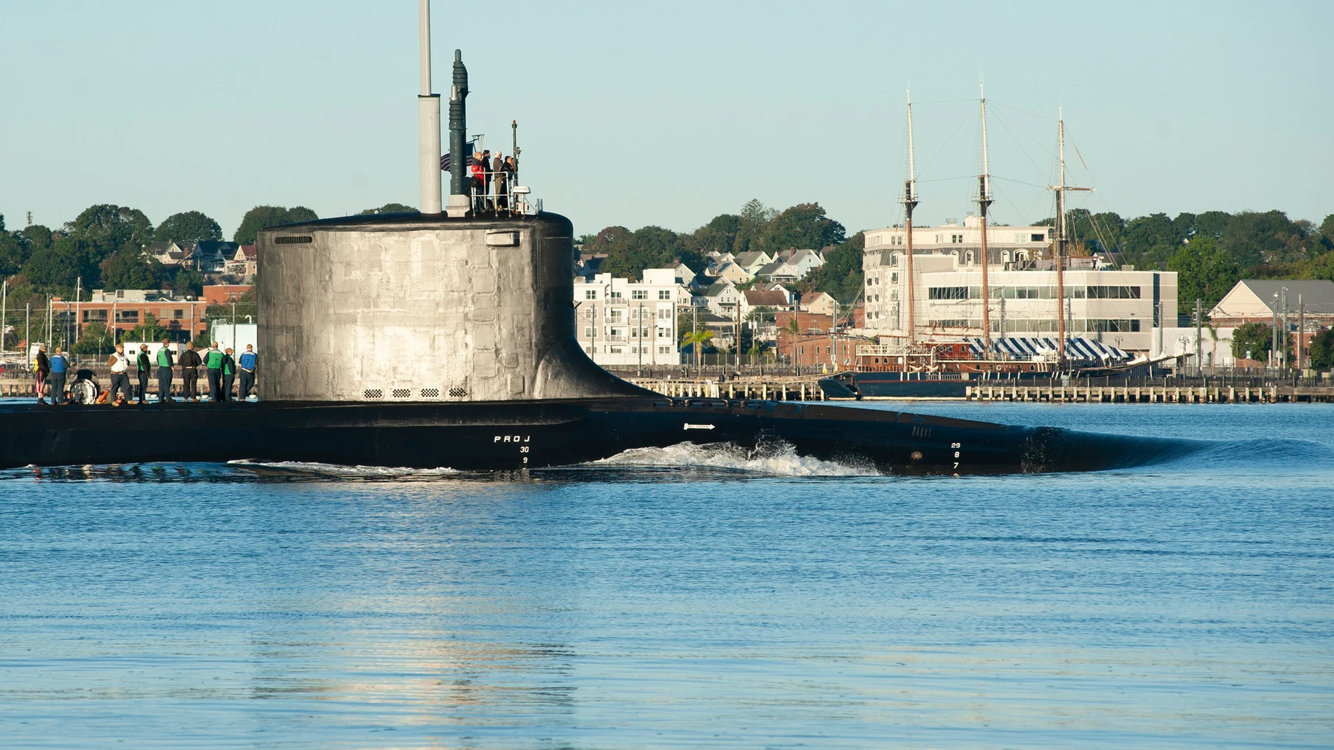 Imagen de archivo de un submarino estadounidense clase Virginia