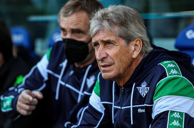 Manuel Pellegrini, entrenador del Real Betis Balompié. AFP7