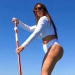Anabel Pantoja disfrutando del verano en las Islas Canarias