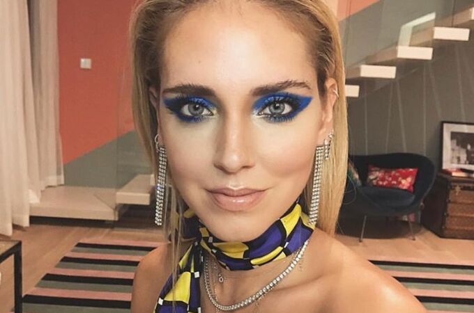 Chiara Ferragni y su maquillaje de película.