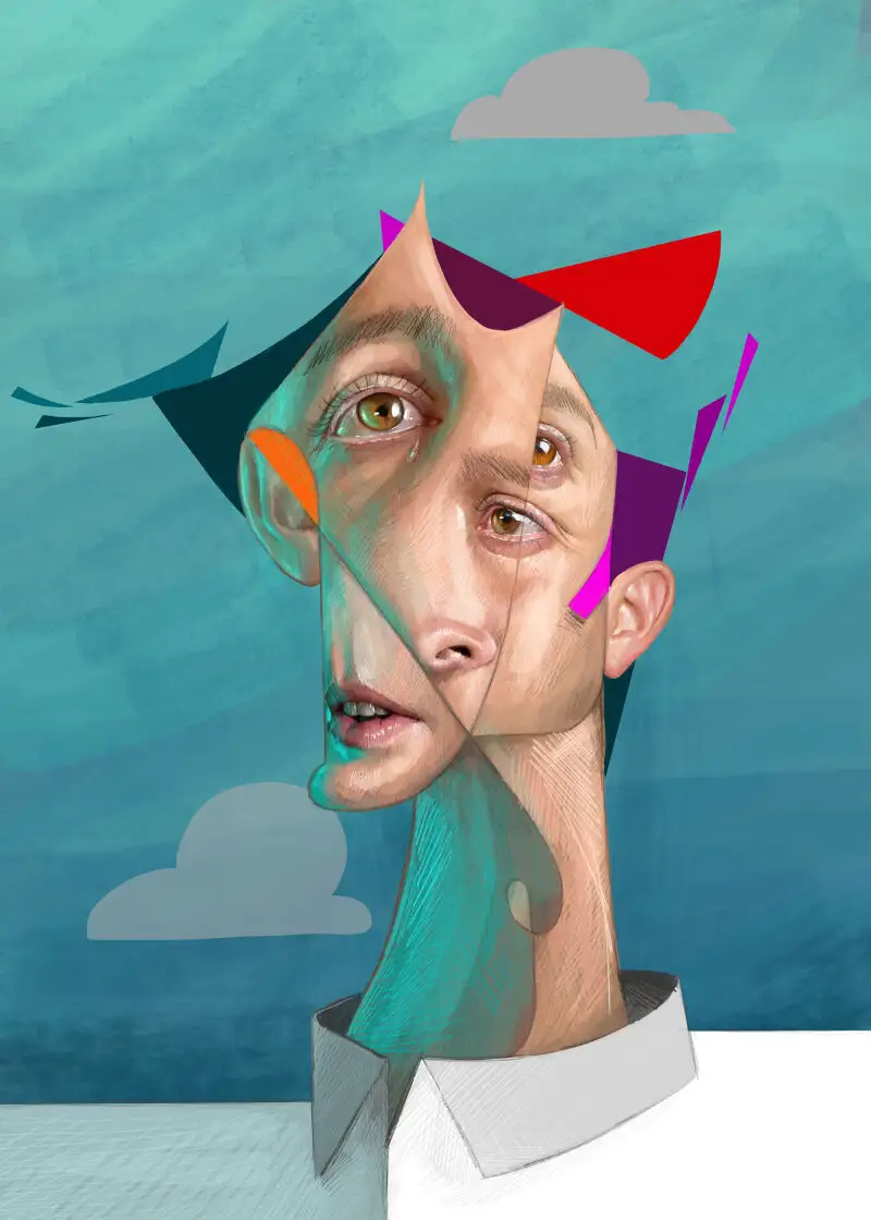 "Lágrimas", obra de Belin para el universo NFT