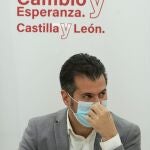 El secretario general del PSOE de Castilla y León, Luis Tudanca, preside el Consejo Territorial