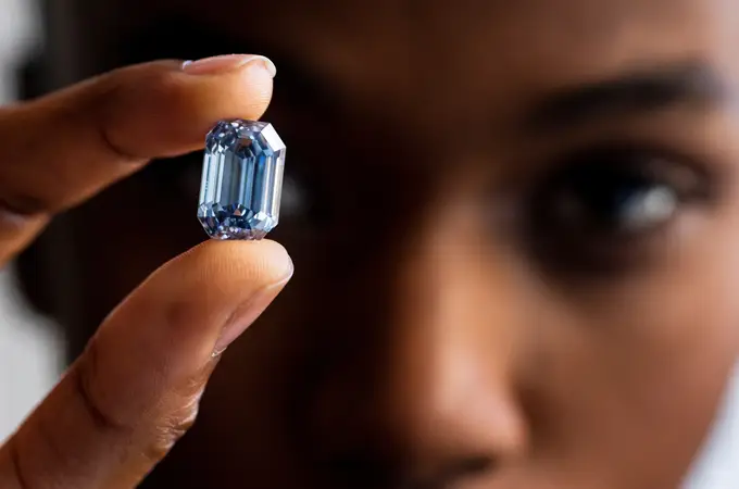 El diamante azul más grande jamás ofrecido en una subasta