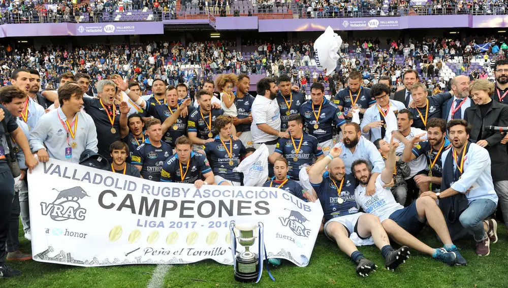 Final de liga de Rugby entre el VRAC y El Salvador