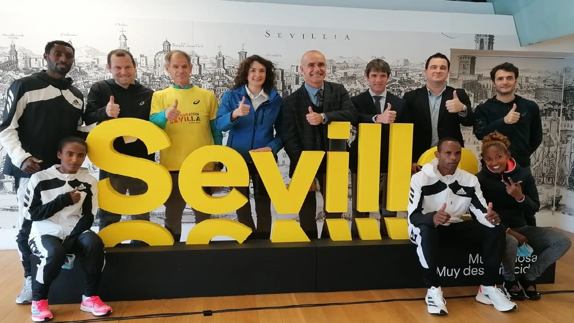 Presentación de la Zurich Maratón de Sevilla 2022. EP SEVILLA