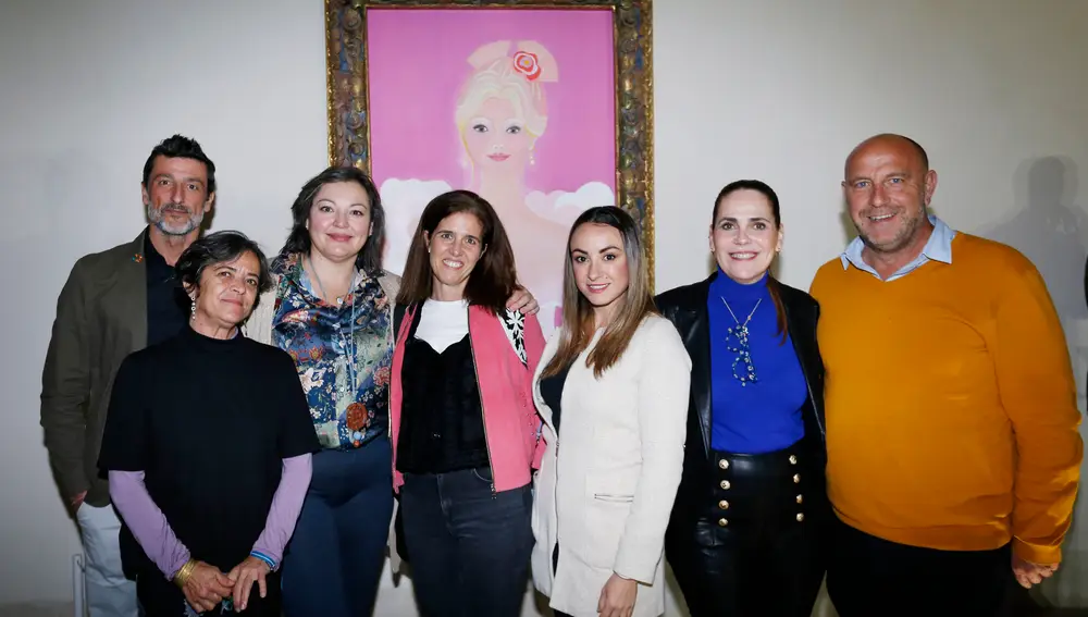 Carlos Hernández, María Fornieles, María Isabel Reyes, Susana Olaya, Raquel Alarcón y Rafael Carmona