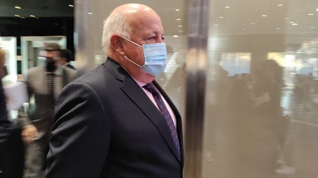 El consejero de Salud y Familias, Jesús Aguirre. EUROPA PRESS