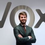 El candidato de Vox a la Presidencia de la Junta de Castilla y León, Juan García-Gallardo Fring