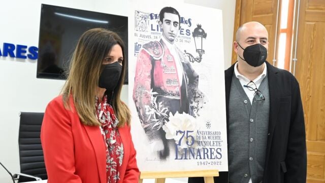 Cartel para la programación del 75 aniversario de la muerte de Manolete. AYUNTAMIENTO DE LINARES