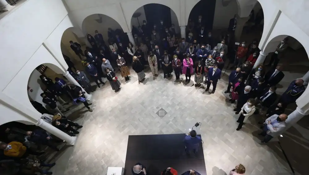 El Museo Carmen Thyssen de Málaga durante la celebración del evento