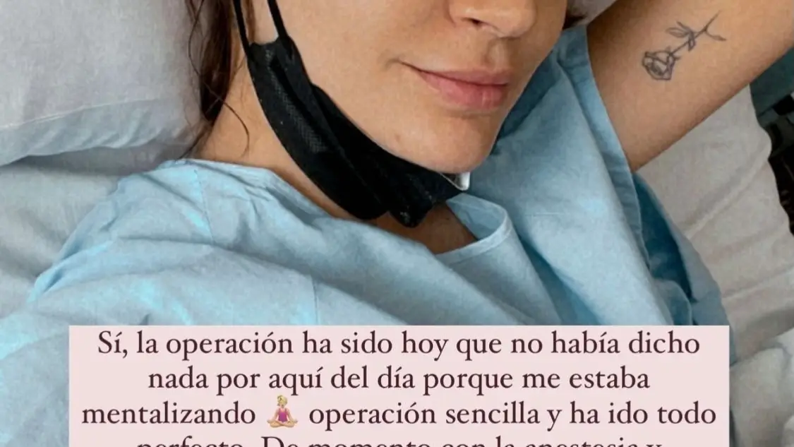 Laura Escanes, operada de un problema de hemorroides