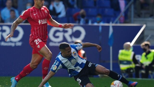 El centrocampista venezolano del Espanyol Yangel Herrera.