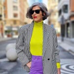 Carmen Gimeno con vaqueros de Zara.