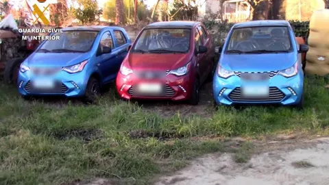 Algunos de los coches importados desde el mercado asiático